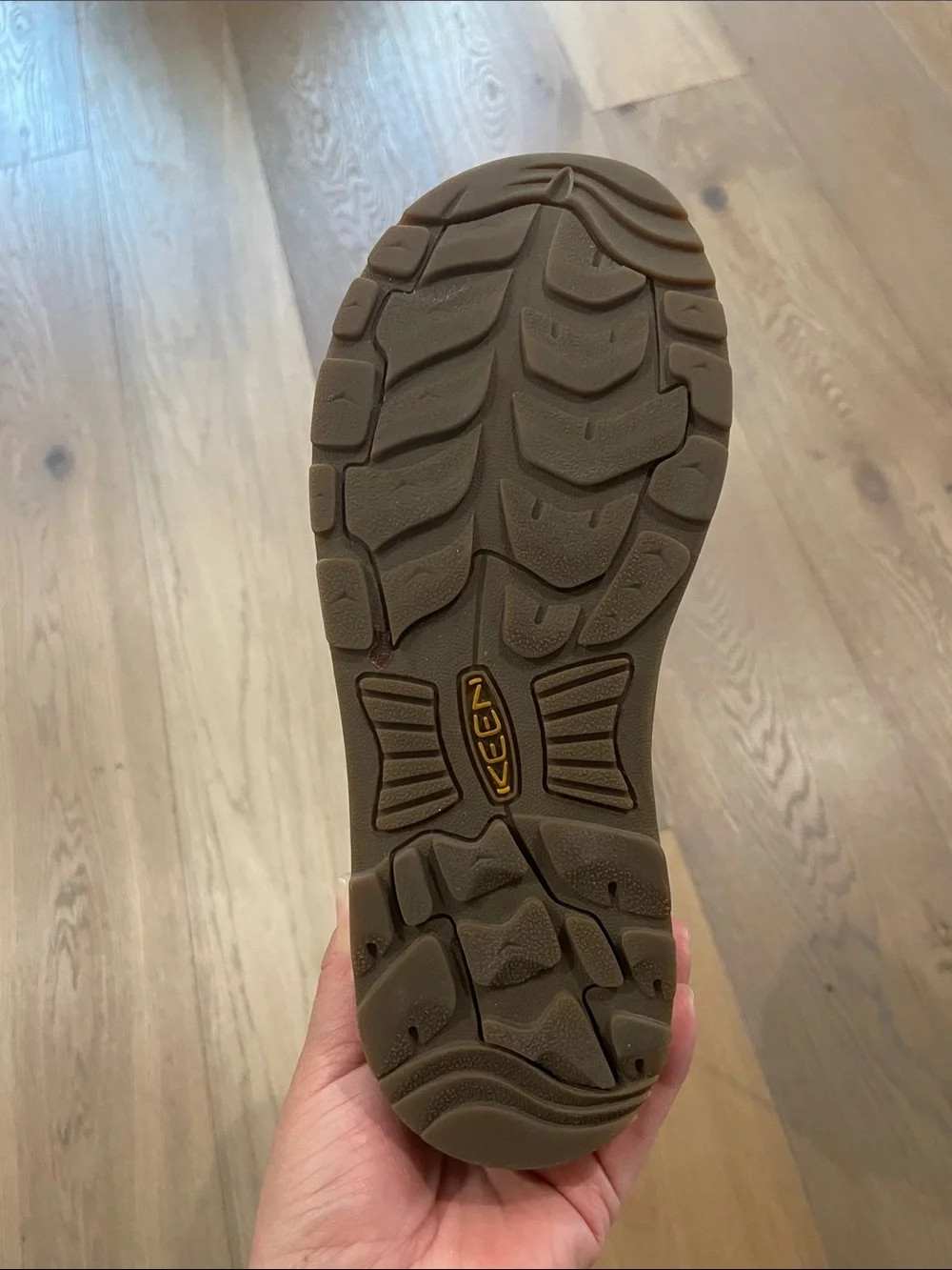 KEEN Women's Snowmass Brown Leather Winter Snow Boots Size 6.5